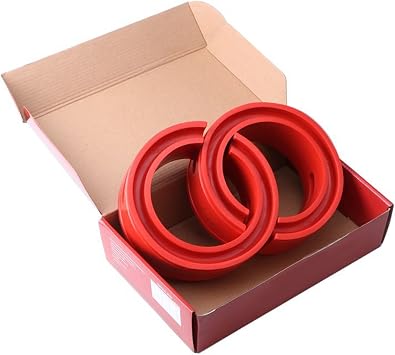 2Pcs Automotive Coil Spring Buffer Vibration Universal Spring Bumper Cushion D Size fit for Car Truck SUV Stabilizer