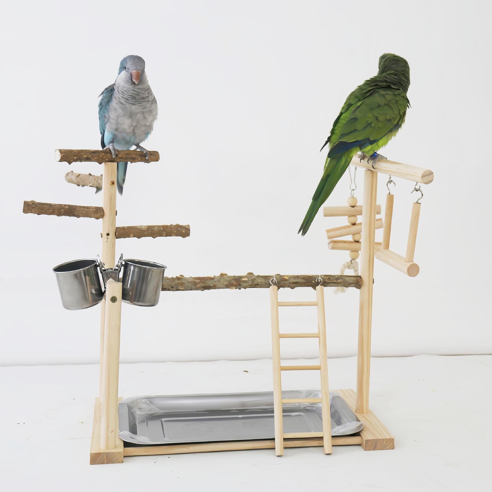 オウムスタンド&ミニスタンド止まり木セット