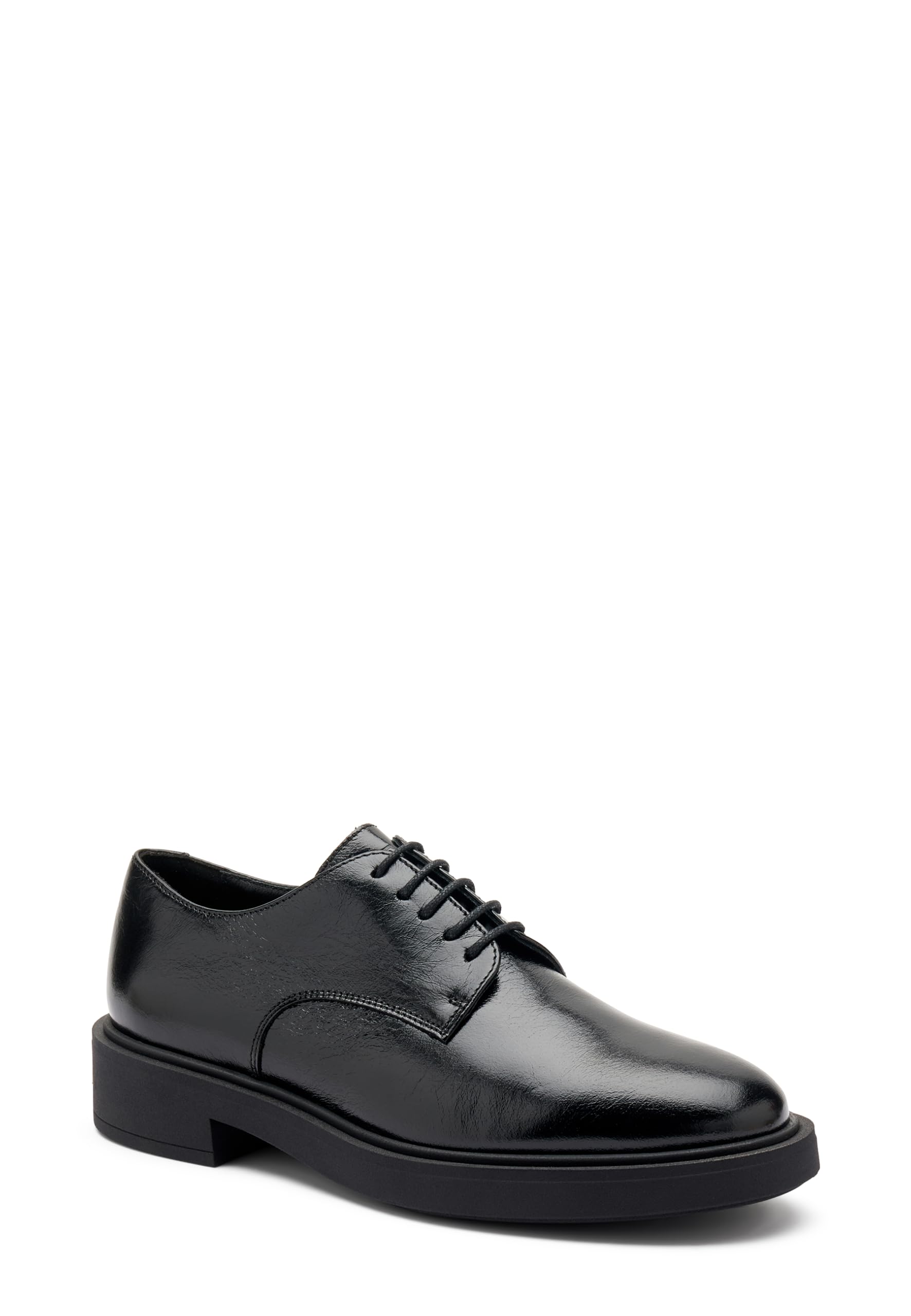 Frau - Allacciate in Pelle semilucida Creased
