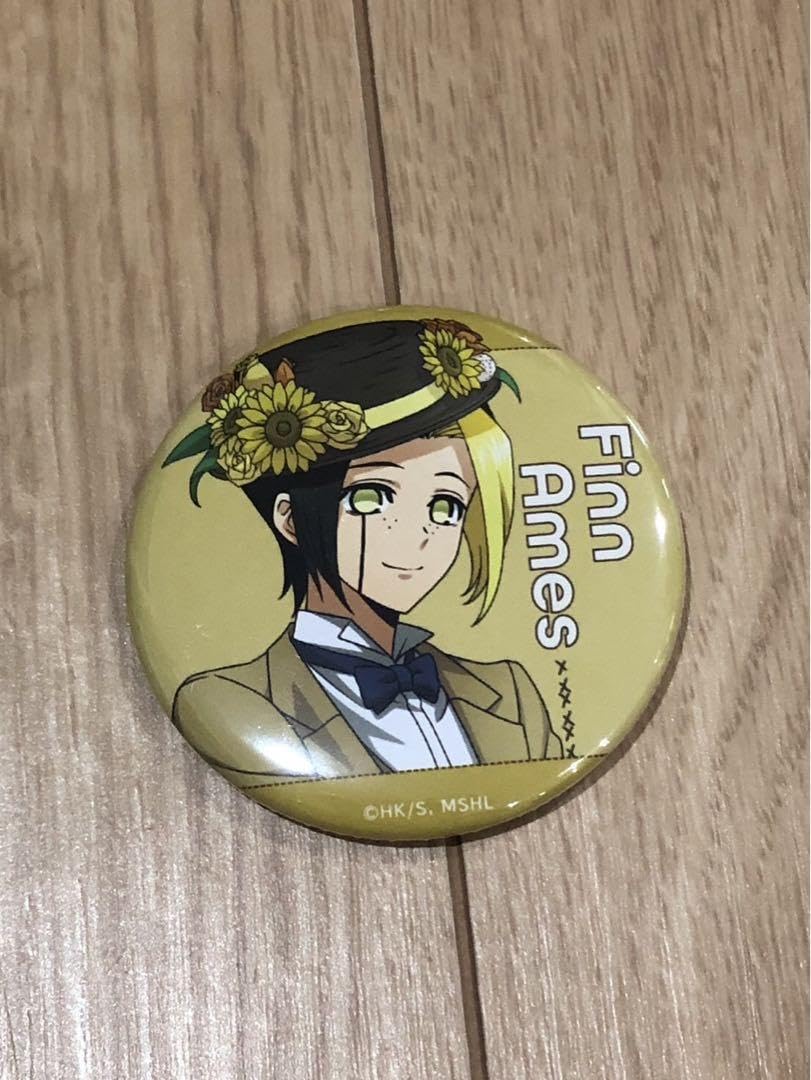 マッシュル フィン Flower 缶バッジ