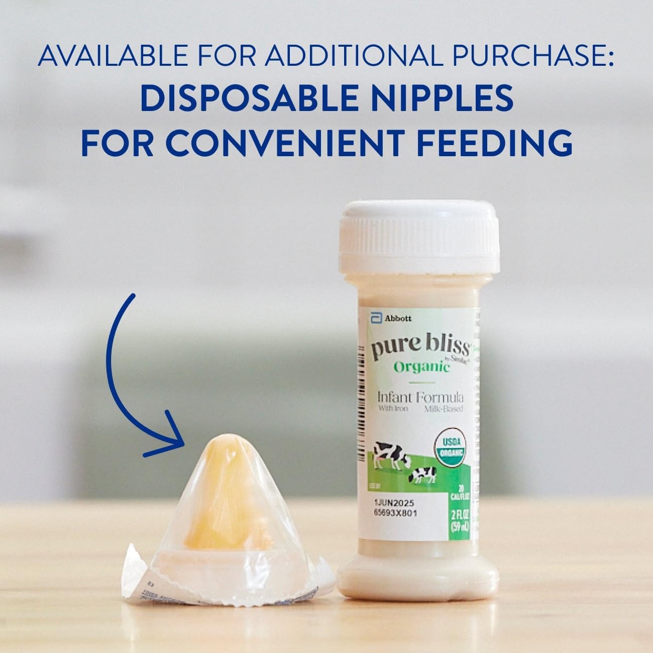 Pure Bliss by Similac Organic Infant Formula, Easy to Digest, USDA