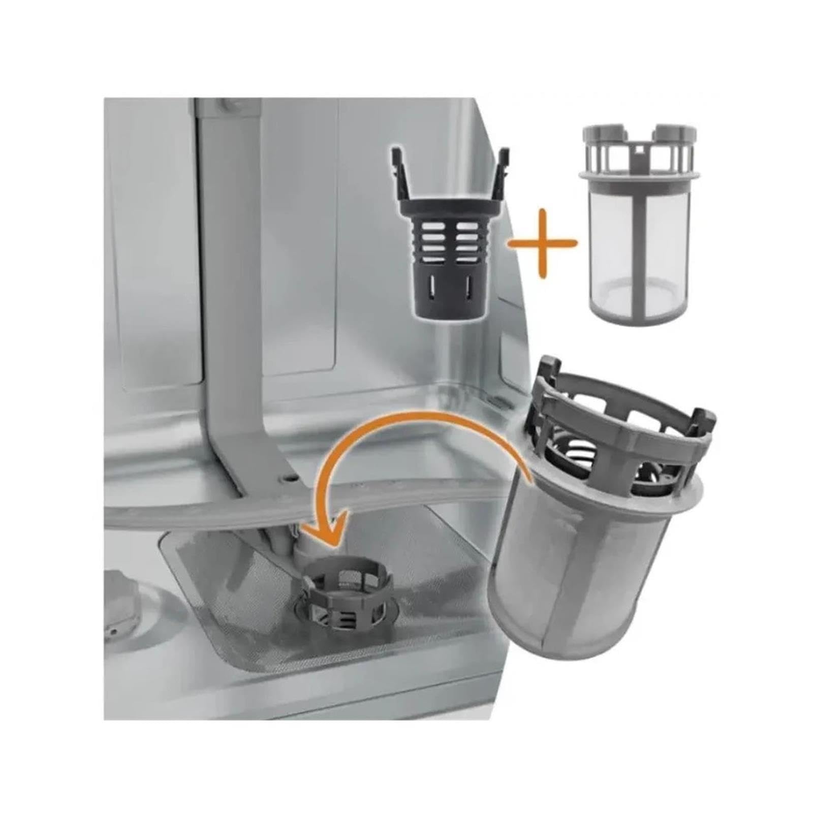 Kit de Filtro for lavavajillas, Compatible con Indesit,