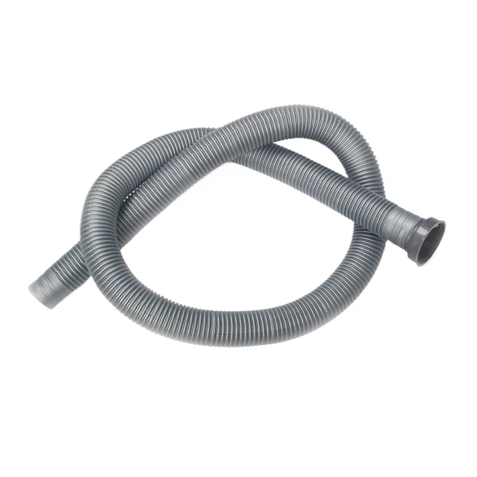 Jweinenl Grey 1.2M Generic Washer Washing Machine Waste Water Drain Hose Pipe 4Ft Gray Washing Machine Hose(Grey 1.2M)
