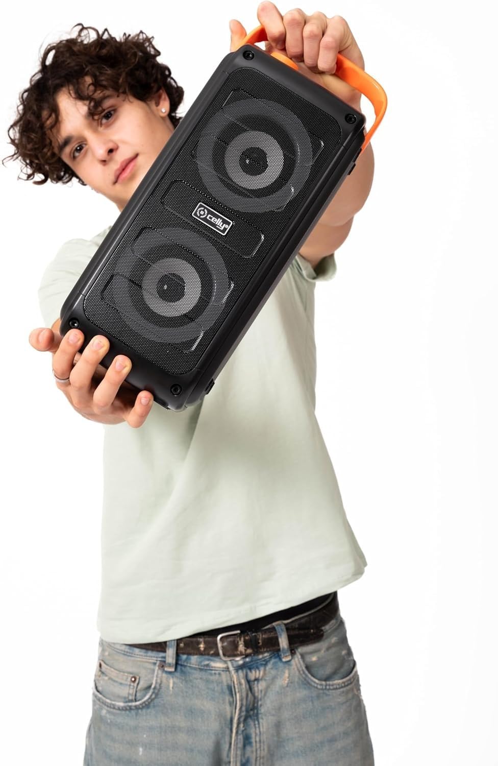 Celly, Speaker Bluetooth per Bimbi e Adulti con Microfono Integrato, Cassa Bluetooth con Raggio di 10m e Potenza 10W, Idea Regalo per Bambini, Compatibile con Tutti i Device