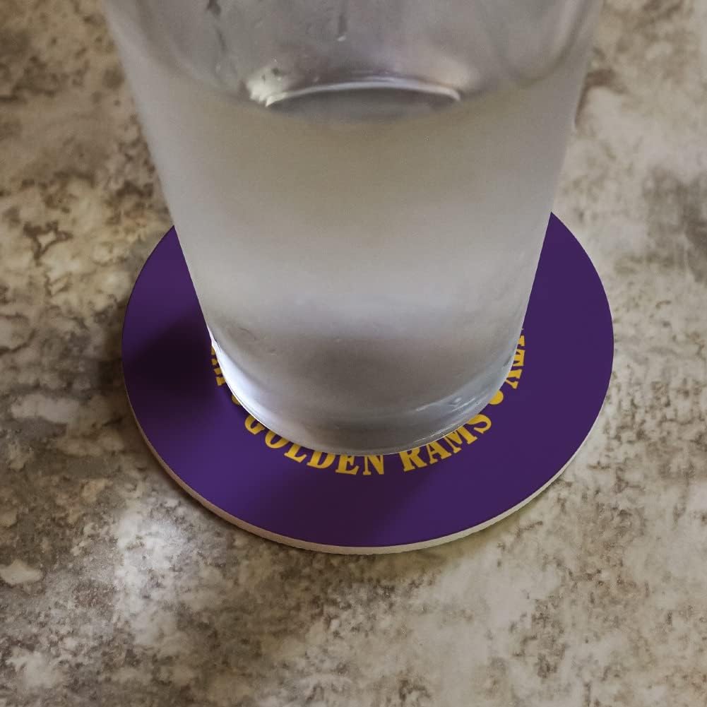 West Chester University Primary Logo Novelty Coaster Set - Image 2