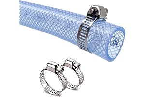 1/2" Heavy Duty Clear Industrial PVC Tubing