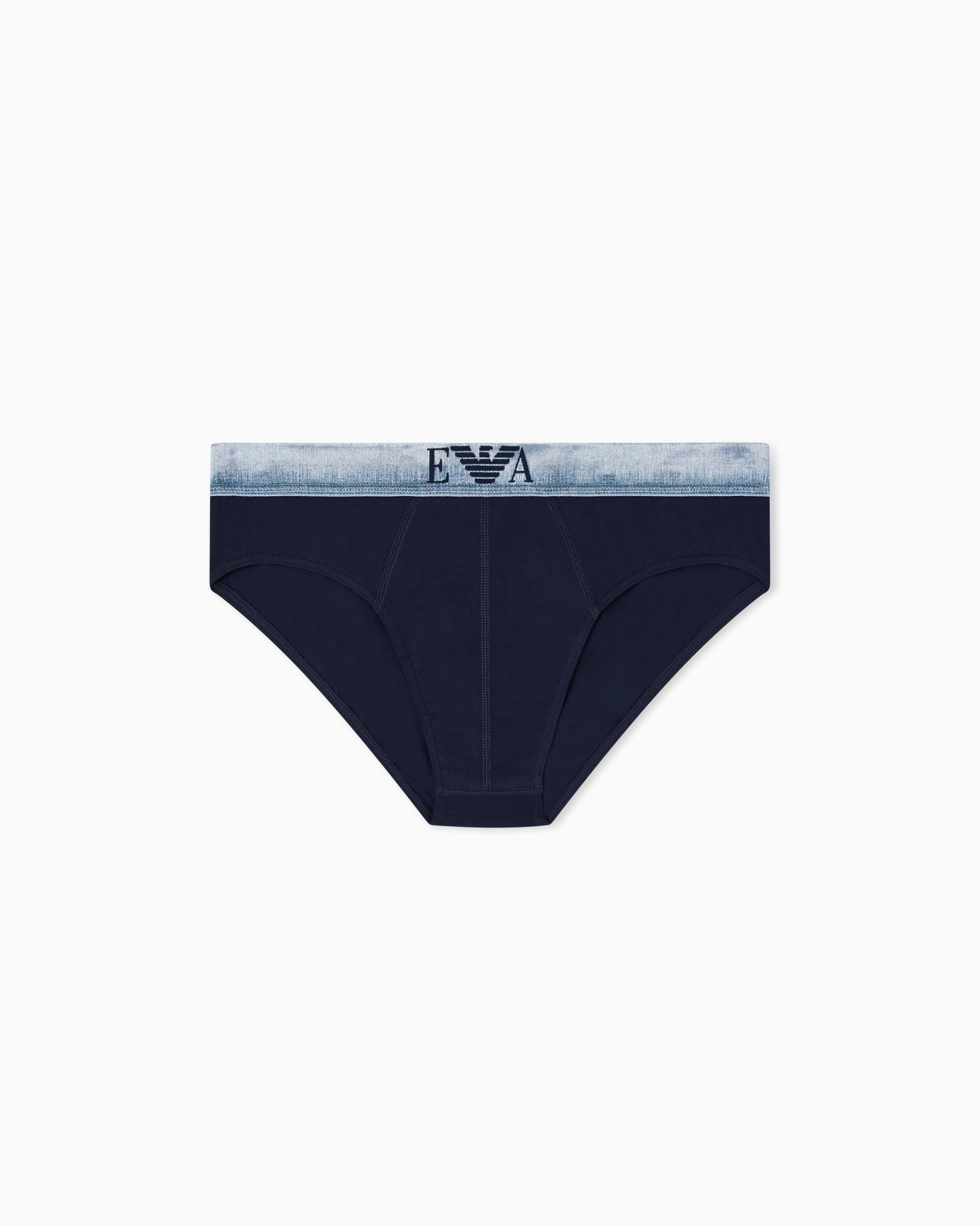 EMPORIO ARMANI Confezione da 3 Slip da Uomo, AR. Blu/Orion/AR.Blu, L