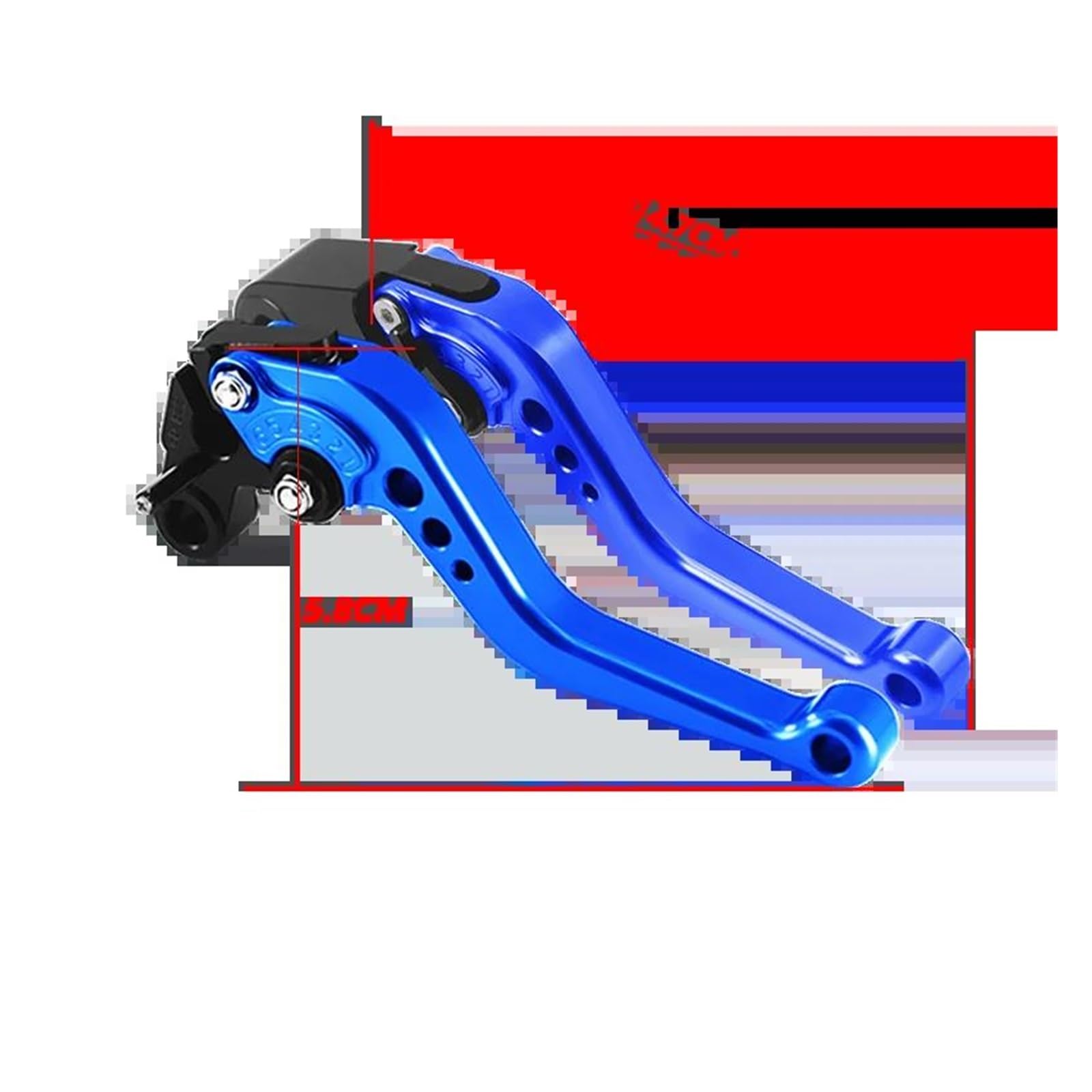 GYMARK Leve Freno E Frizione Per Honda Rebel CMX 300 500 2017-2022 – Design Teschio In Alluminio Nero