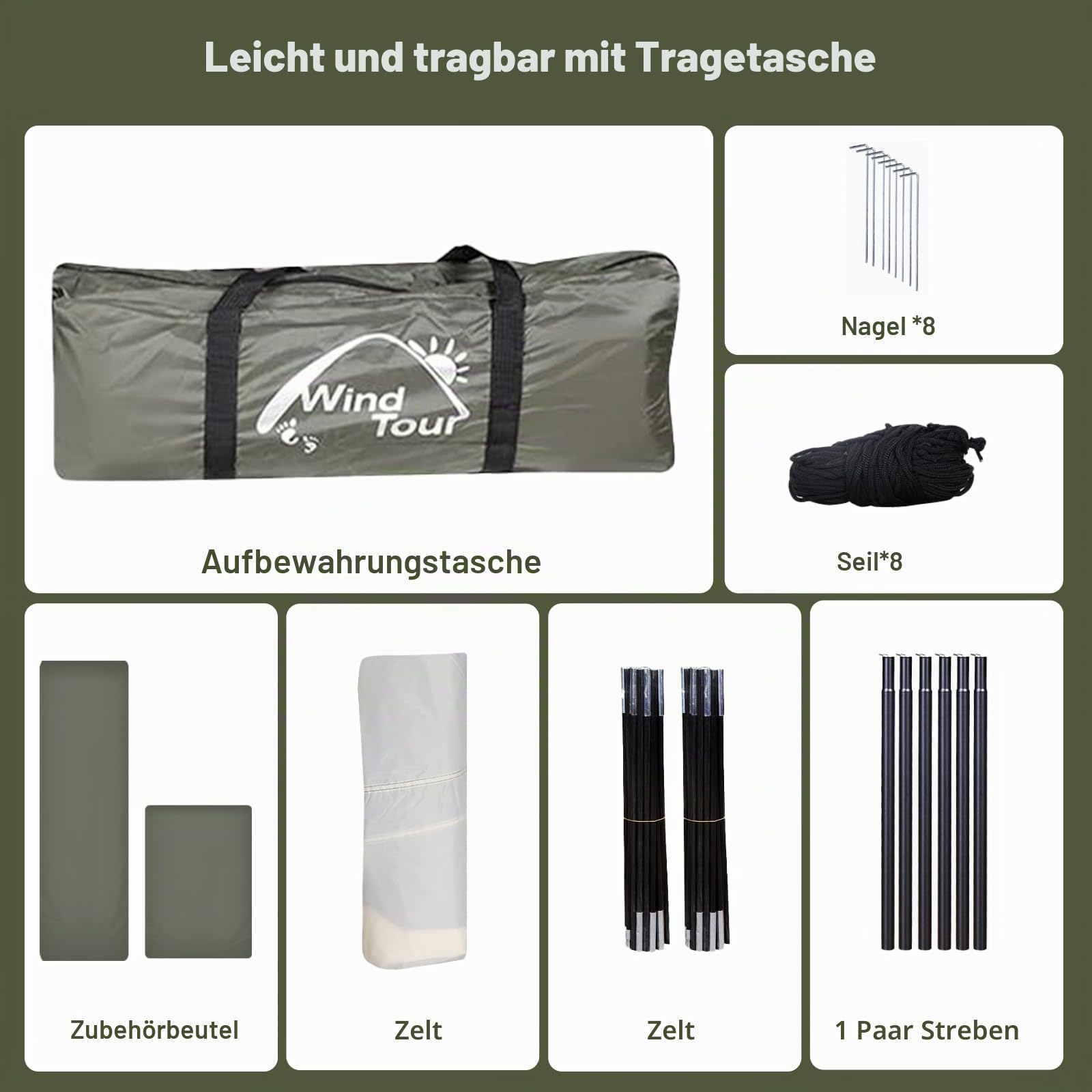 Autozelt Sonnendach für Camper, SUV & Wohnwagen, Tragbare Campingbus Markise Sonnensegel Wasserdicht, Busvorzelt Dachzelt Heckzelt Sonnenschutz für Outdoor Camping Selbstfahrer, 2.4X1.9X2m