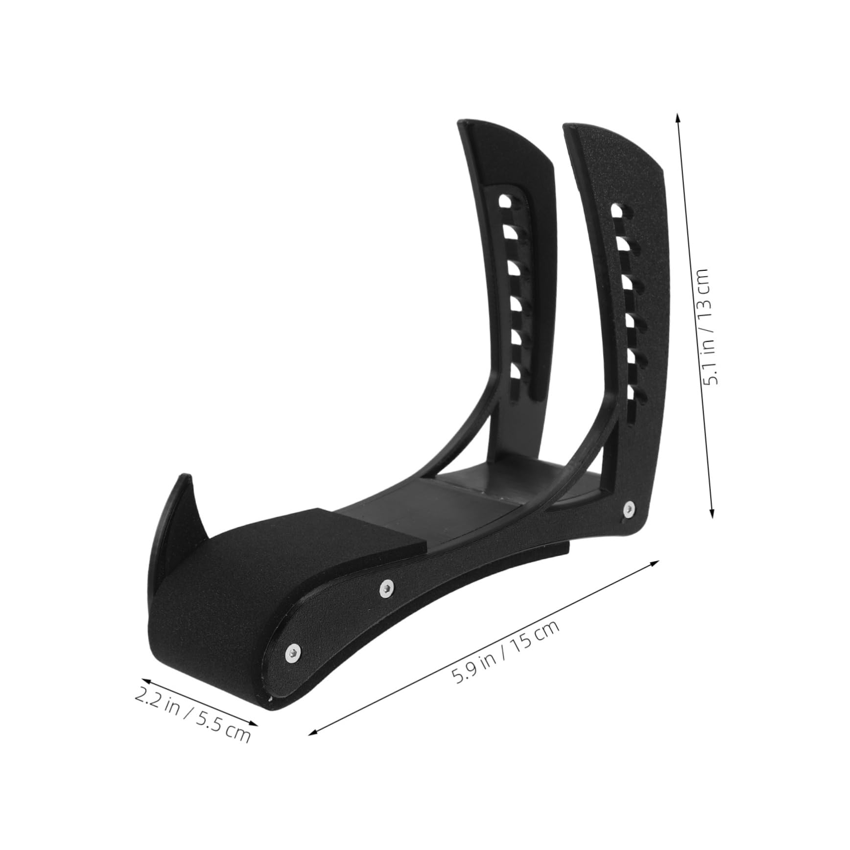 BESTonZON Adjustable Padded Guitar Leg Rest Lightweight Portable Foot Stool for Electric Guitar Players Ergonomic Guitar Stand for Practice Live Shows and Recording Sessions