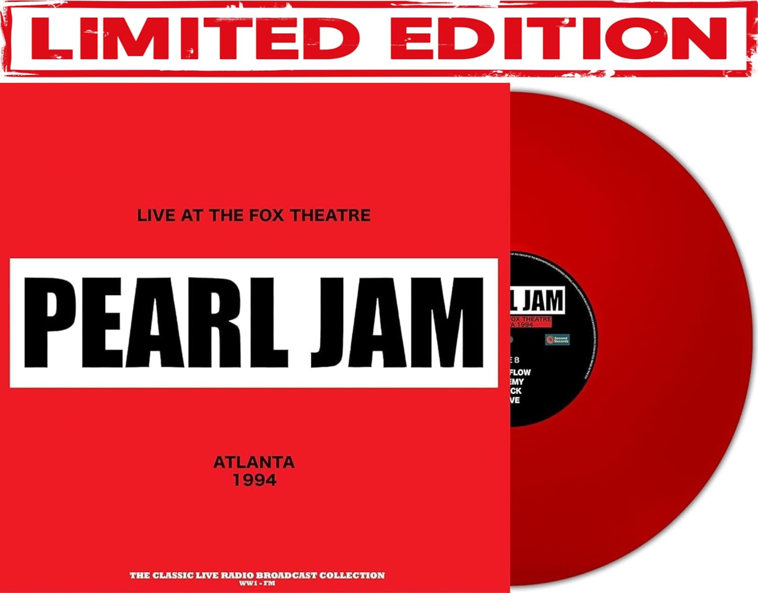 PEARL JAM - LIVE AT THE FOX THEATRE 1994 - LIMITED COLOURED EDITION