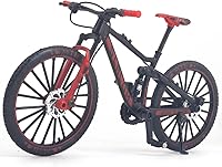 Vista 9 de Ailejia Miniadorno de bicicleta de carreras, vehículos de dedo de montaña, motocross, modelo de juguete, manualidades de decoración para el hogar