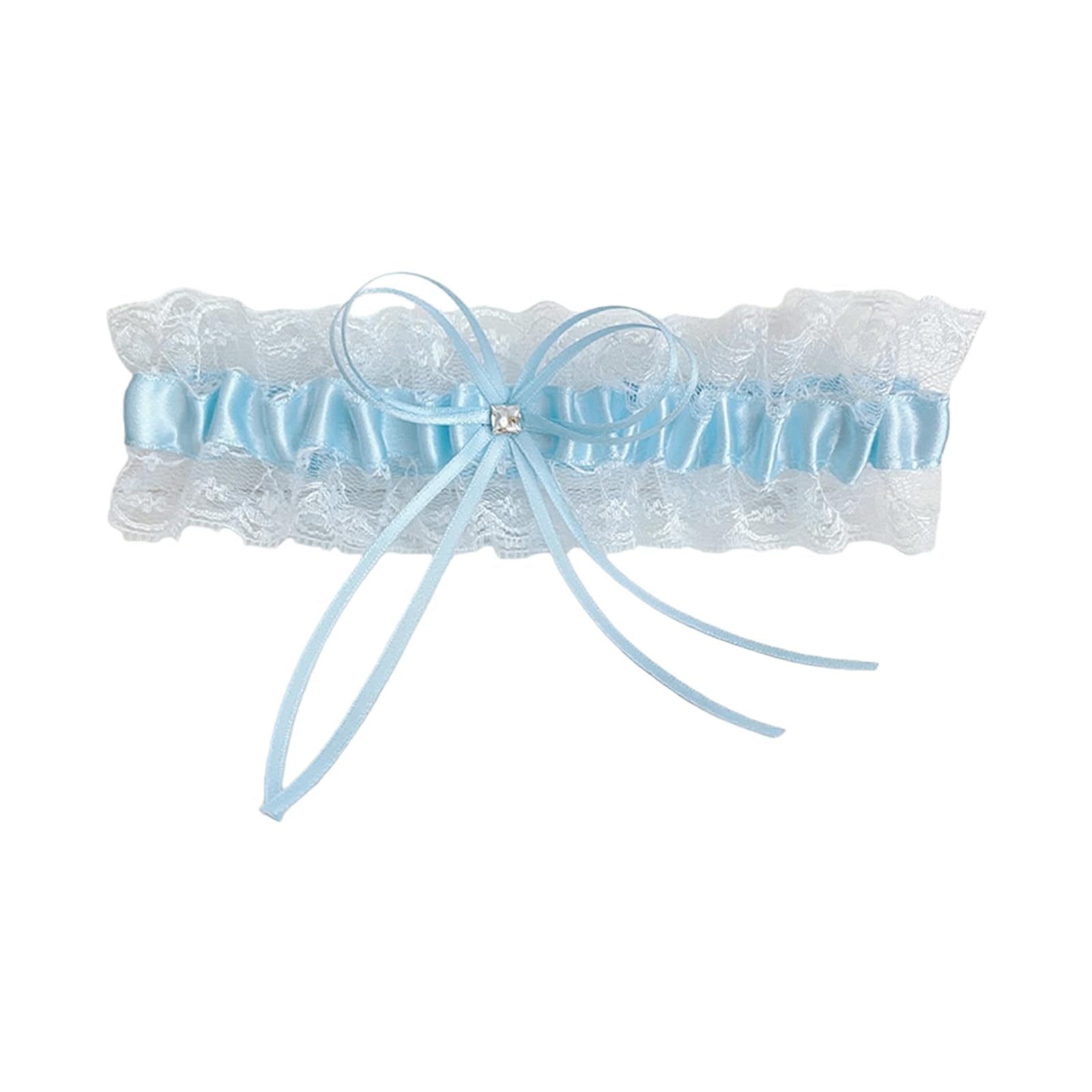 MICFENY Leg Garters Bow Leg Band for Women Unique Party Costume Accessory Lingerie Thigh Chain Wedding Garter