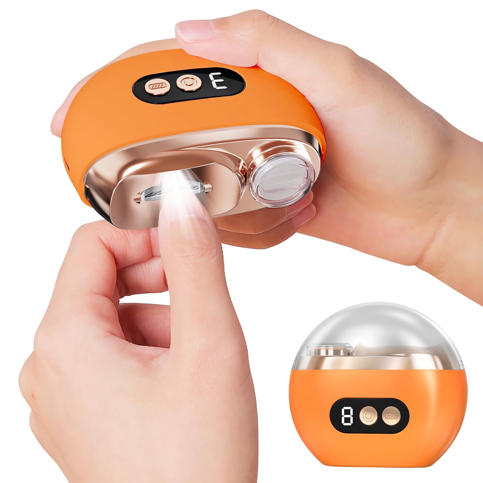 Elektrischer Nagelknipser, 2026 Neu Elektrische Nagelfeile, 2 In 1 Automatischer Elektrischer Nagelknipser, 3 Einstellbaren Geschwindigkeiten,Silent, Für Senioren, Erwachsene Und Babys
