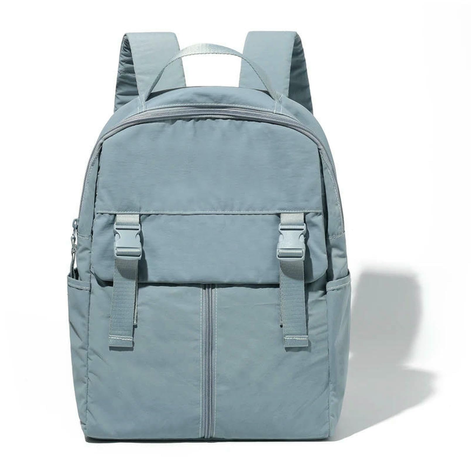 Zaino Porta pc Continua Lo da Viaggio per Donne Uomini Grandi Laptop Palestra Lavoro Personale Borse Business Aeroporto Leggero-Grigio Chiaro-15 Pollici