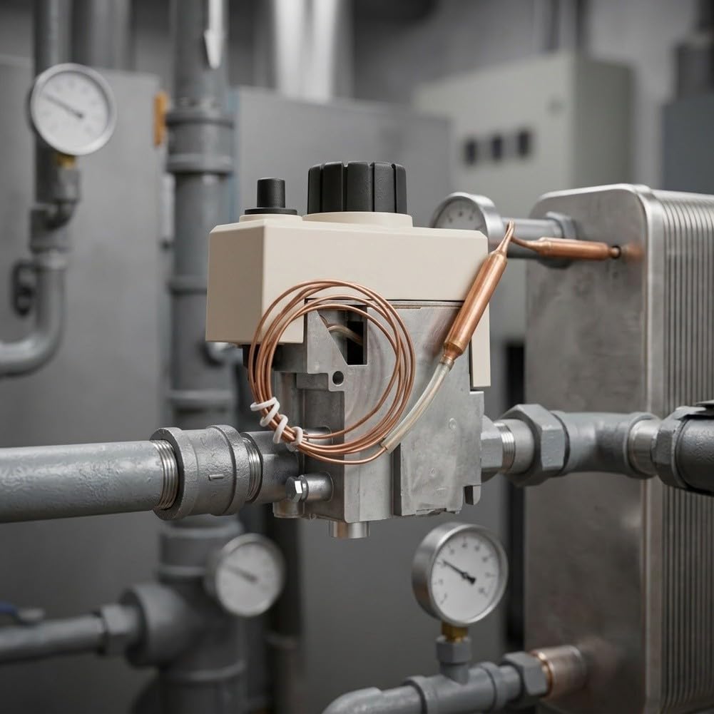 Válvula de gas 630, compatibilidad del sistema multipunto válvula termostática (ver imágenes)