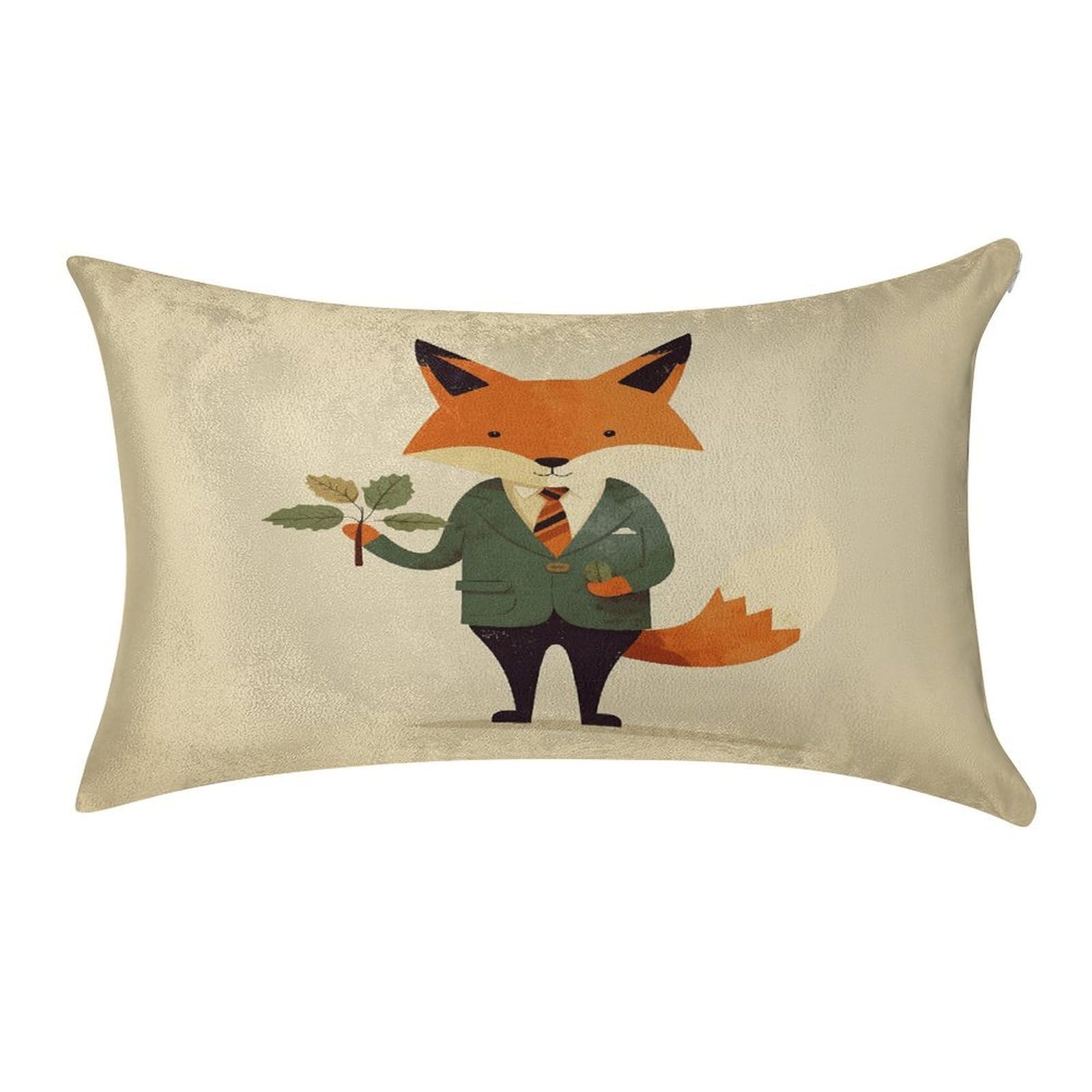 Btcowzrv Style Holding A Leaf Pillow Cover Pillow Case Pillowcase