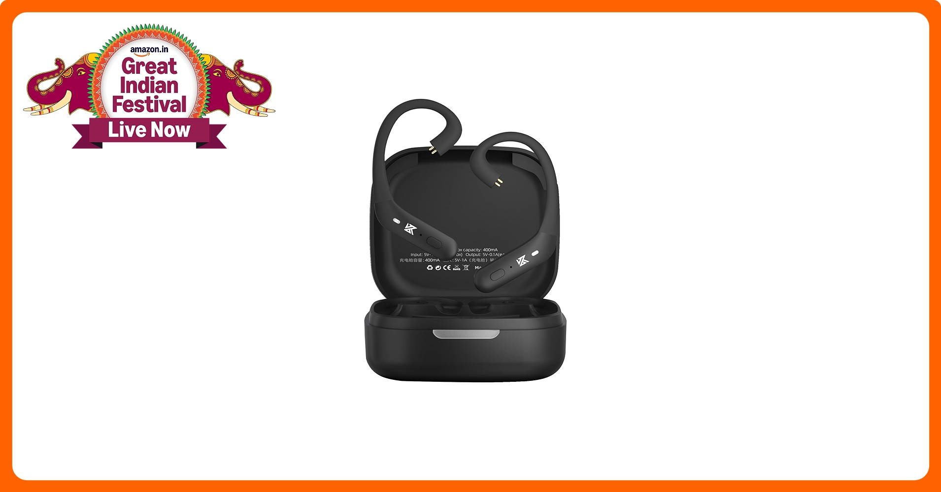 KZ AZ20 Bluetooth 5.3 Chip Ear-Hook,KZ IEM True Wireless