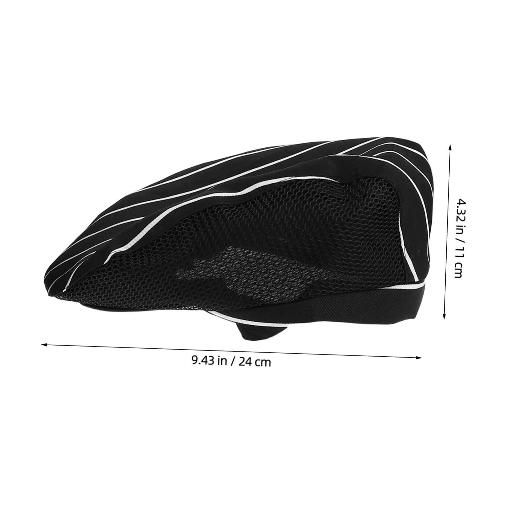 Cabilock 2pcs Adjustable Breathable Chef Hats for Men and Women Lightweight Cotton Cooking Caps for Kitchens Bakeries Cafes and Culinary Schools Comfortable and Versatile Cooking Headwear Black