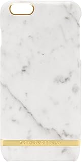 Richmond & Finch IP6-0144 Marble Glossy - Cover per Apple iPhone 6 Plus/6s Plus, colore: Bianco