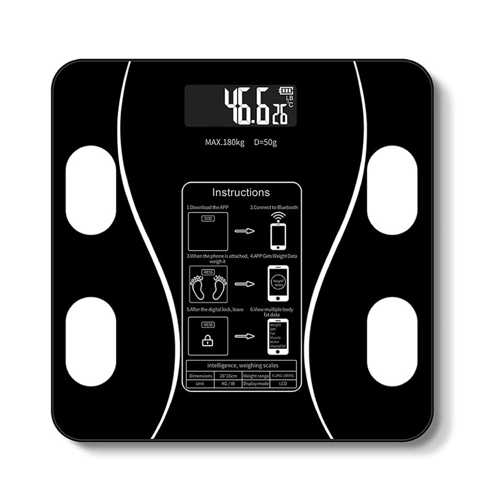Buy Scales Smart BMI Scale High Precision Touch Control Digital