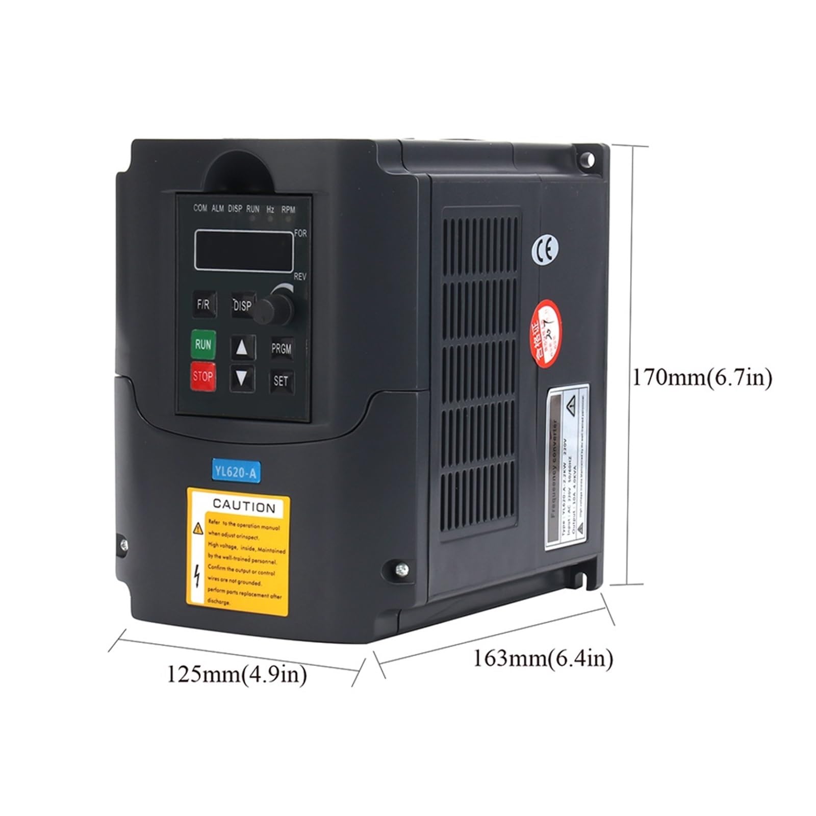 Variador De Frecuencia 2.2KW/1.5KW VFD napęd o zmiennej częstotliwości, 110 220 przetwornica 1 wejście 3 wyjście regulator prędkości silnika wrzeciona cnc. Kompaktowa konstrukcja(2.2KW)