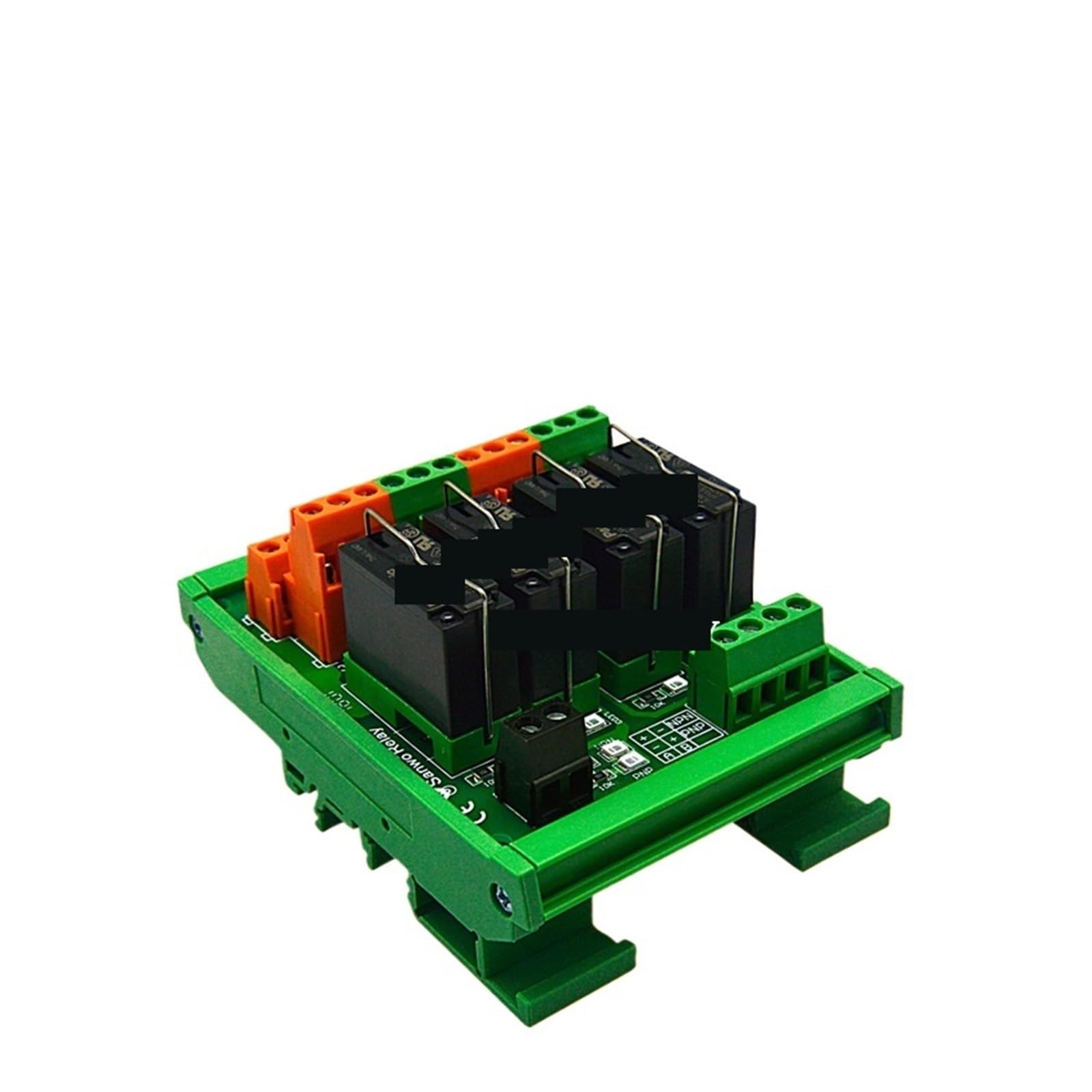 Módulo De Relé De 4 Vías, Dos Abiertos Y Dos Cerrados, DC12V/24V(DC24V)