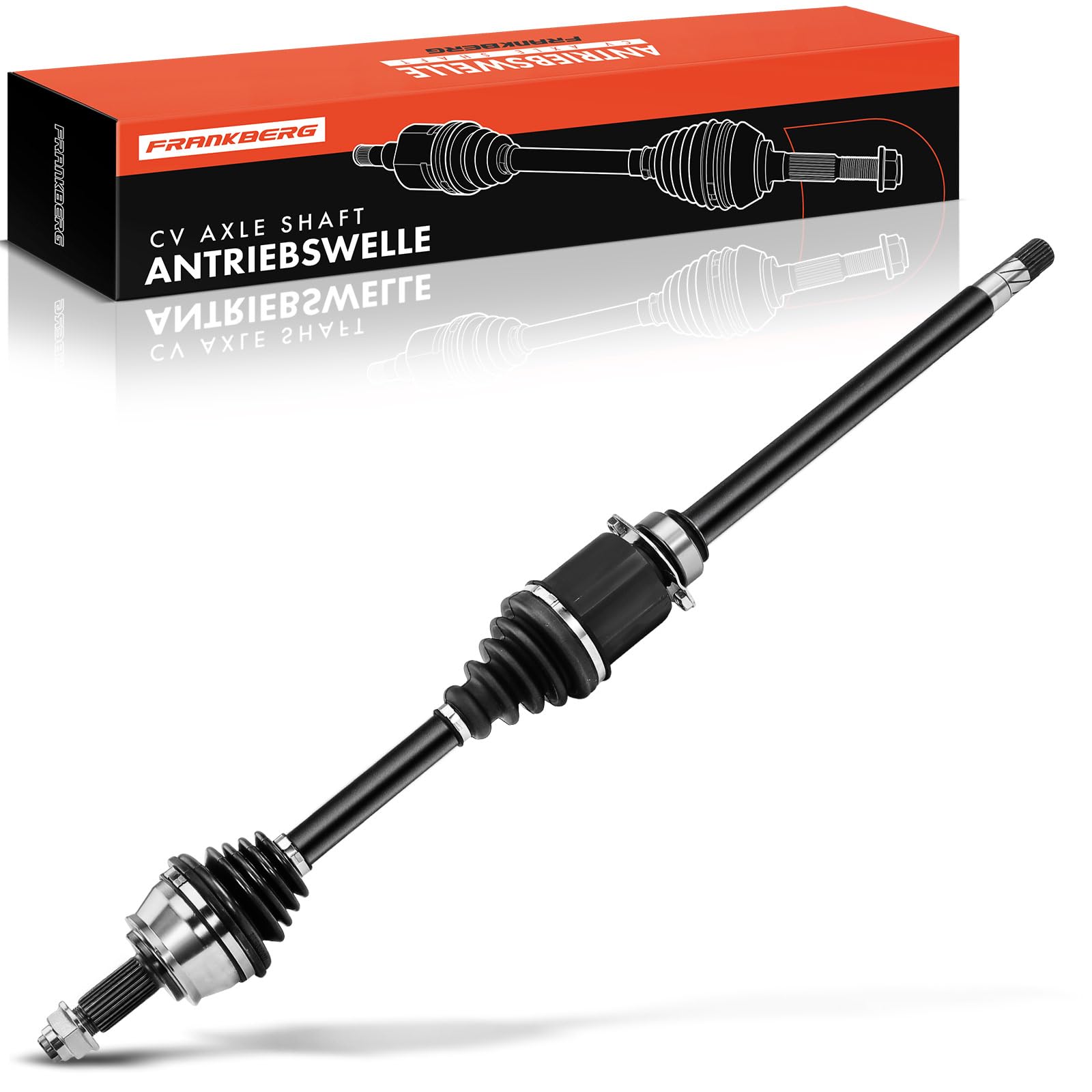 Frankberg Albero di trasmissione semiasse MT senza anello ABS 51933670