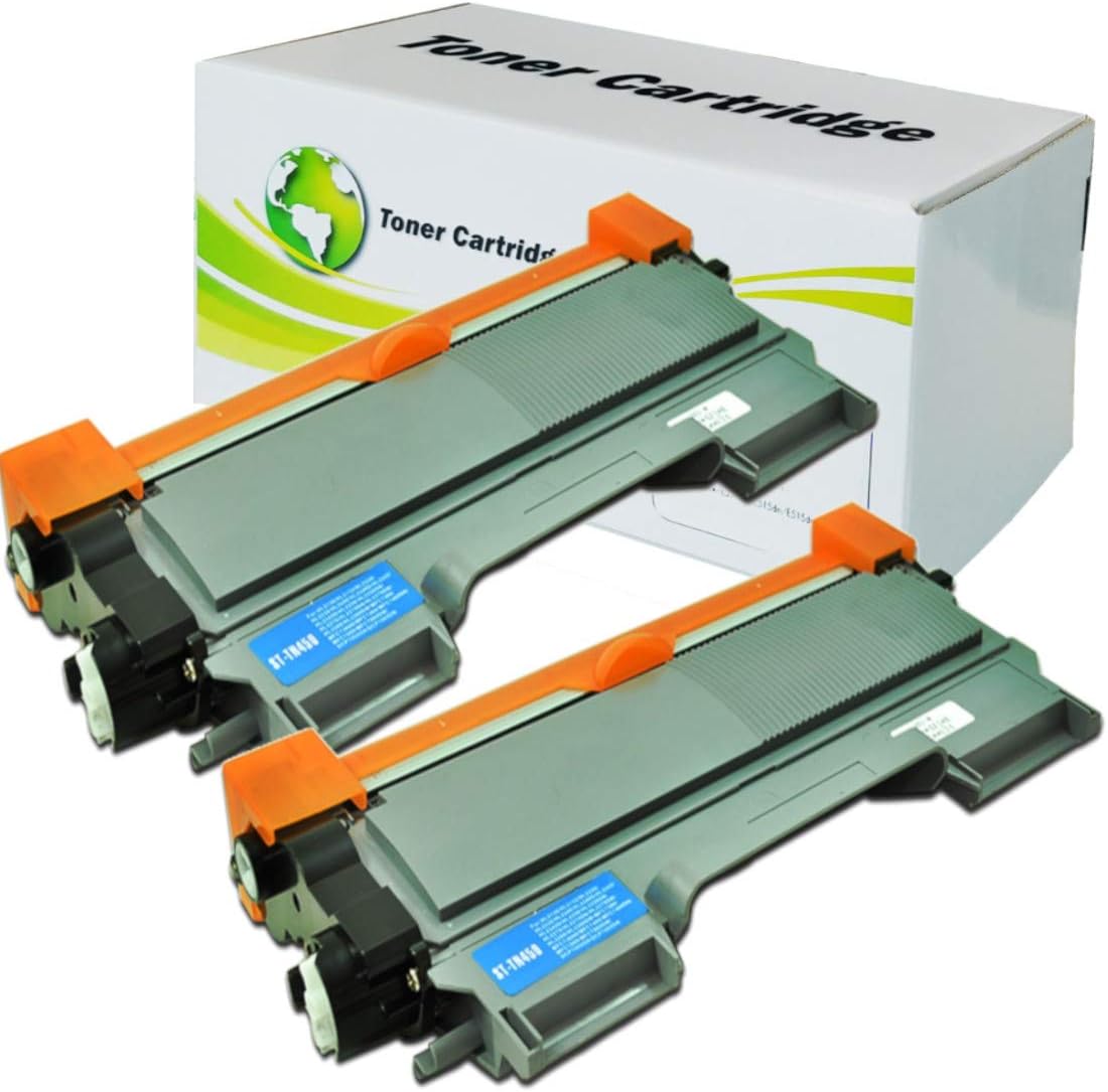Ink4work Compatible Toner CartridgeReplacement for Brother TN450 (2 Pack)