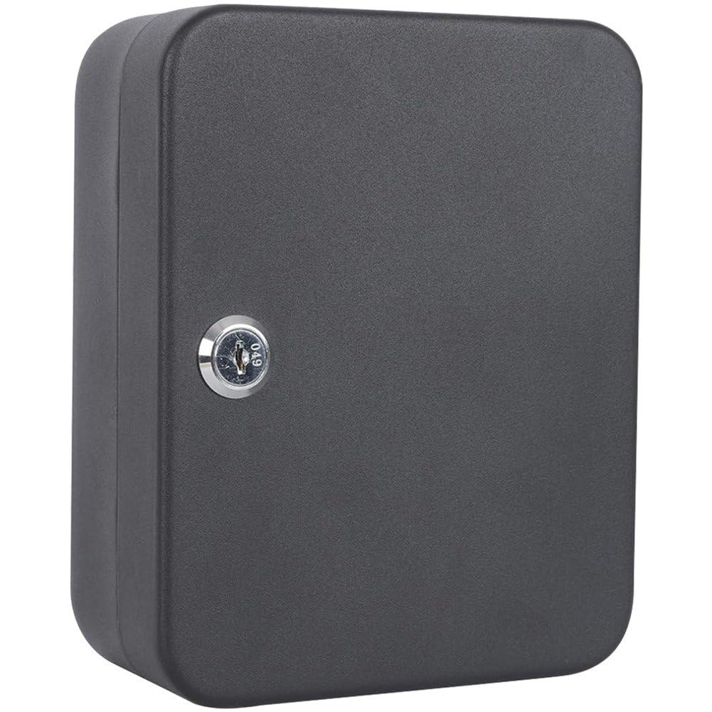 Caja de almacenamiento de seguridad para colgar llaves de casa y vehículos en el recibidor