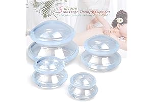 4 Sizes Cupping Therapy Set: Revitalization from Home