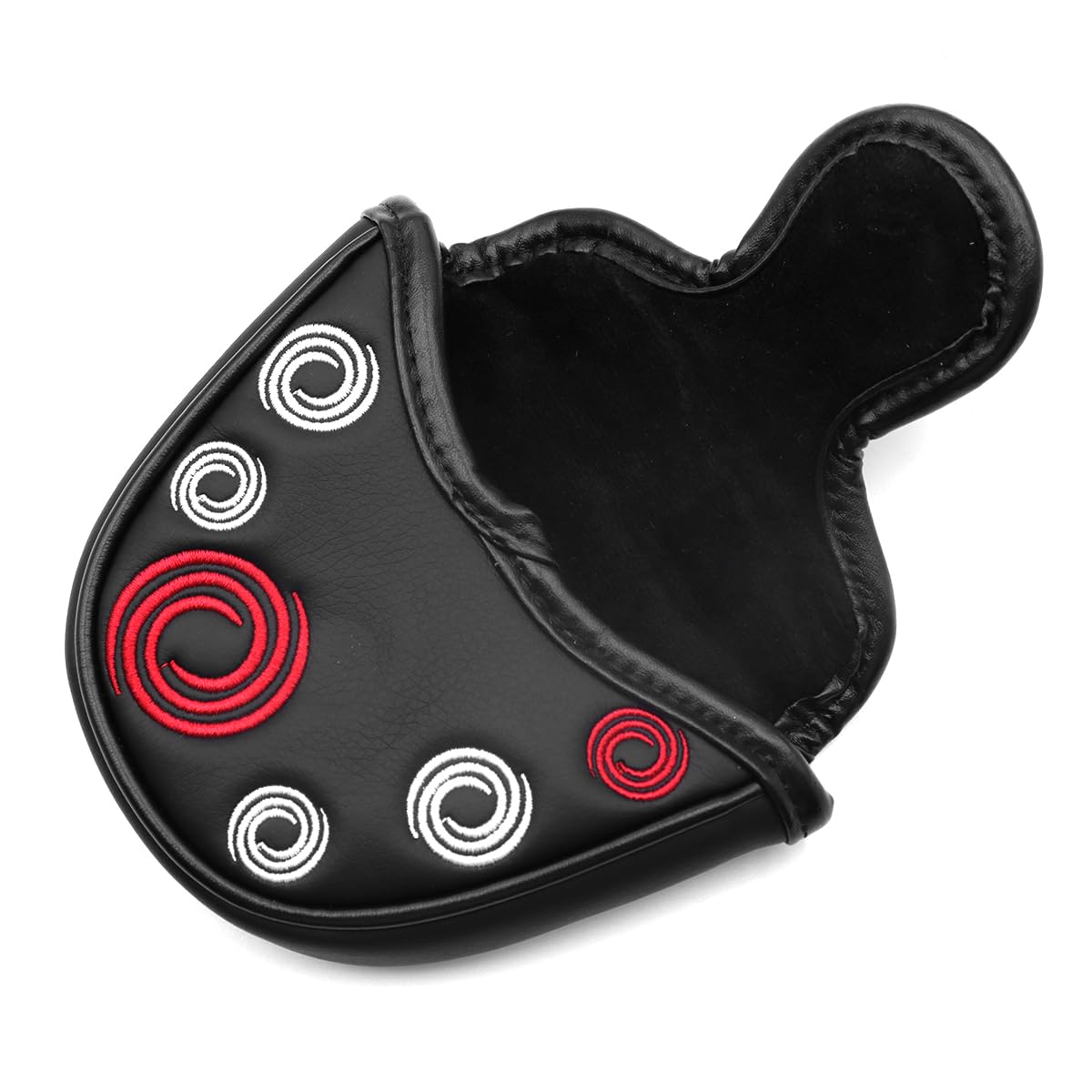 Funda semicircular para Putter, Funda para Palos de Golf, Tapa Protectora para Cabeza de Bola, Funda para Cabeza de Putter Duradera y Elegante para Mayor Seguridad del Palo
