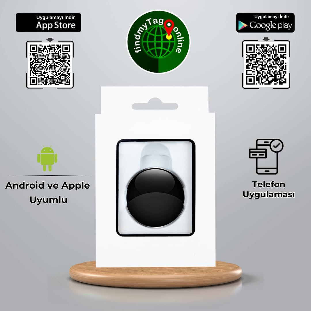 HBB-K ANDROID & IOS Uyumlu AirTag GPS Akıllı Takip Cihazı