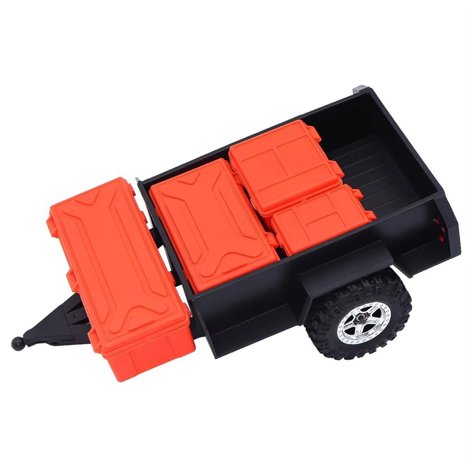 Compatibile Con TRX4M 1/18 RC Crawler Auto Parti Di Aggiornamento Accessori Ricambio Utilità Rimorchio Gancio E Scatola Immagazzinaggio Per Scala RC Riparazioni Modelli