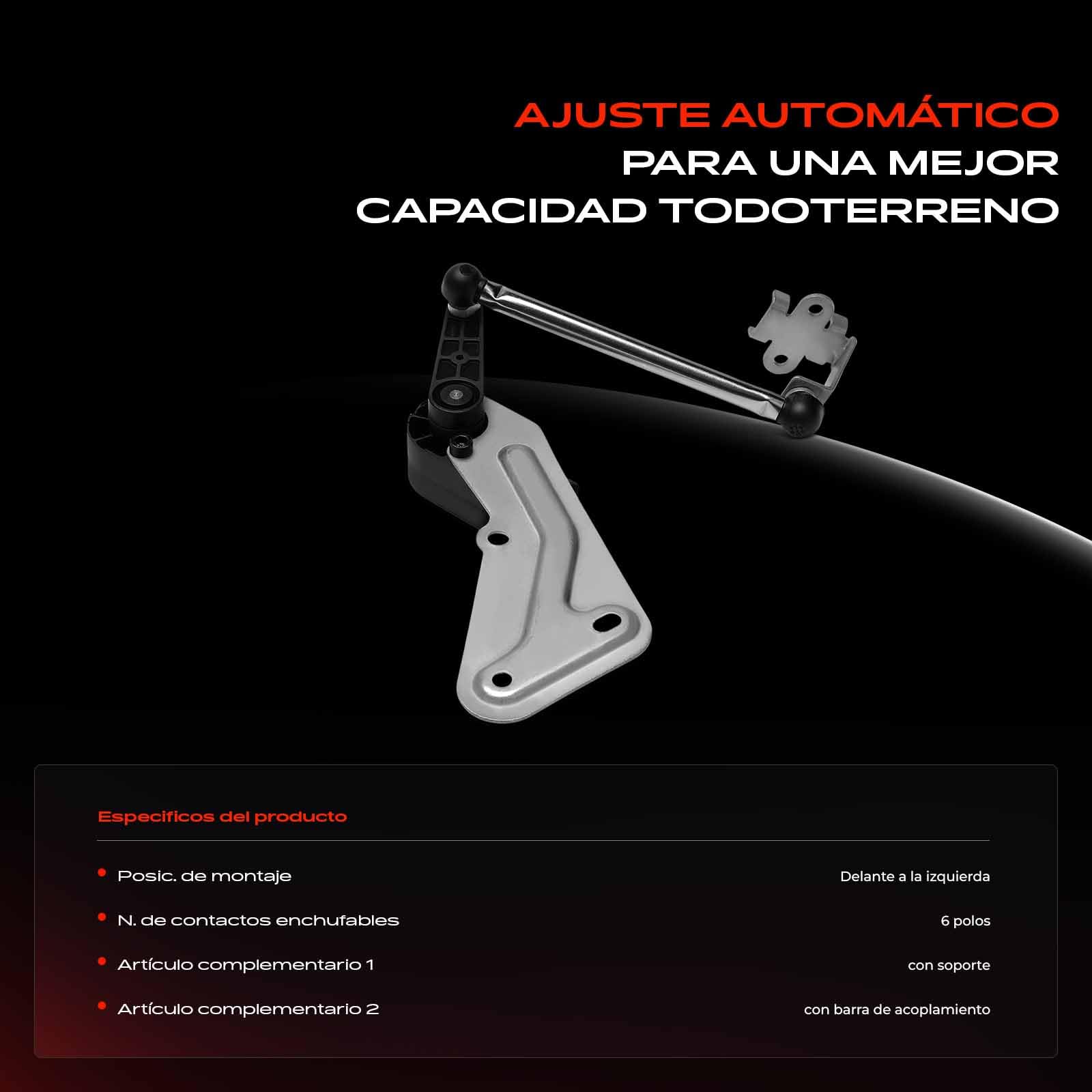 Frankberg Sensor de nivel sensor de altura delantero izquierdo