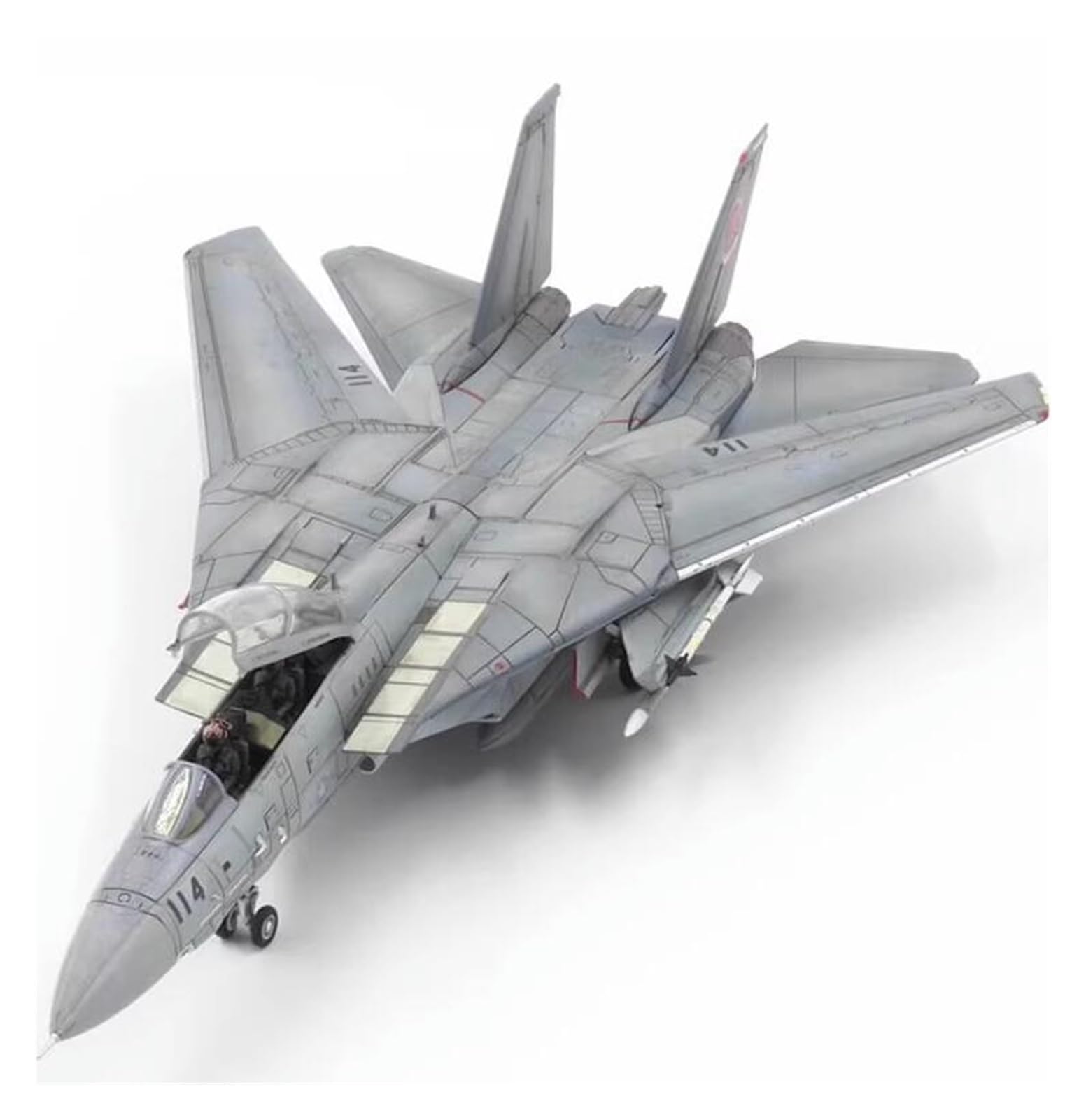 Aerei Modello su Piccola Scala 1 72 per Modello da Caccia F-14A Militare Americano Modello in Miniatura Collezione di modellismo Ornamento Regalo Kit di Costruzione di Modelli