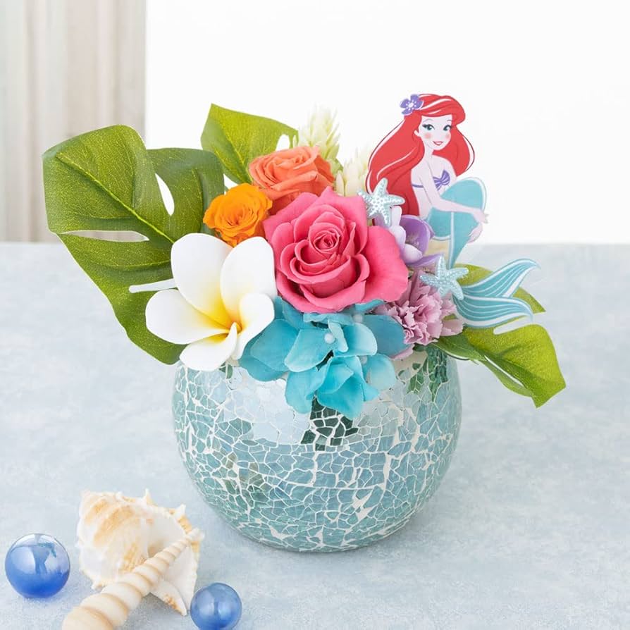Amazon|母の日 ディズニー/プリザーブドフラワー「Flowery Beach Amazon|母の日 ディズニー/プリザーブドフラワー「Flowery Beach