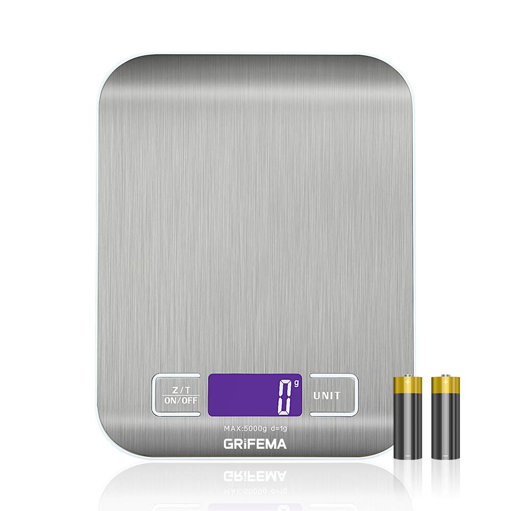 Buy GRIFEMA GA2002 Digital Kitchen Scales, Food Weighing Scales with