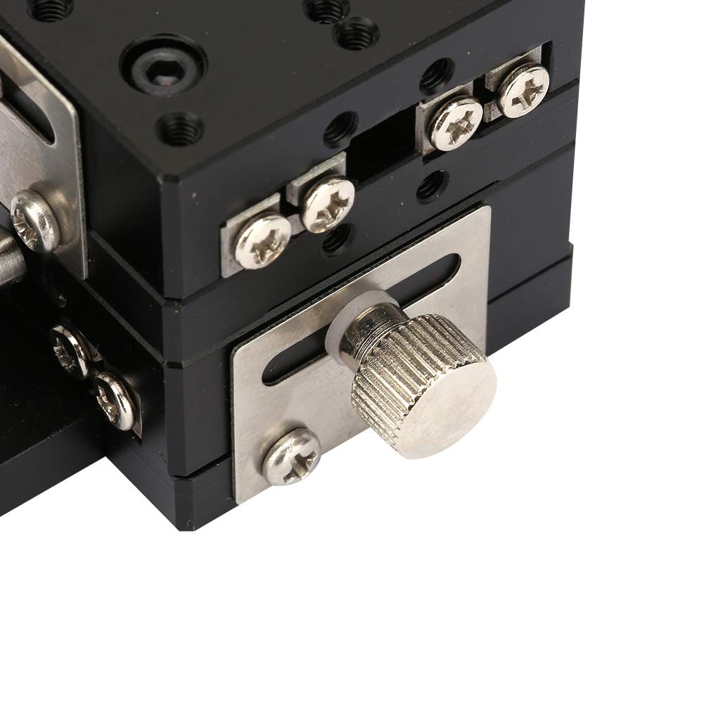 Linearer Präzisions-XY-Tisch, manueller Schiebetisch, 40 * 40 * 40 mm für die Präzisionsinspektion von Positionierungs- und Bewegungslabors für mechanische Geräte