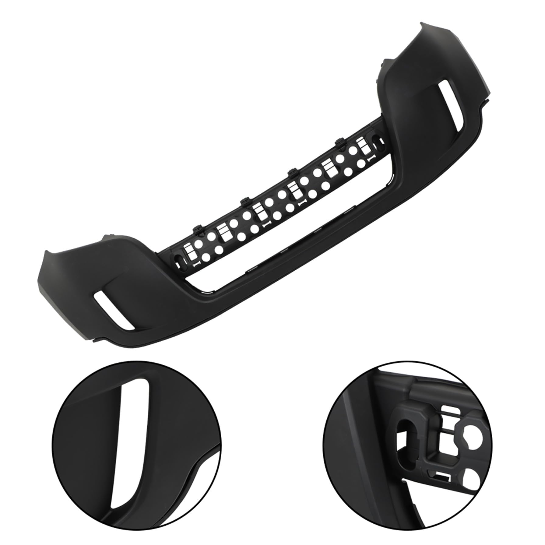 Front Bumper Cover For Ford Edge 2011-2014 - Primered Black 1-Piece Fascia