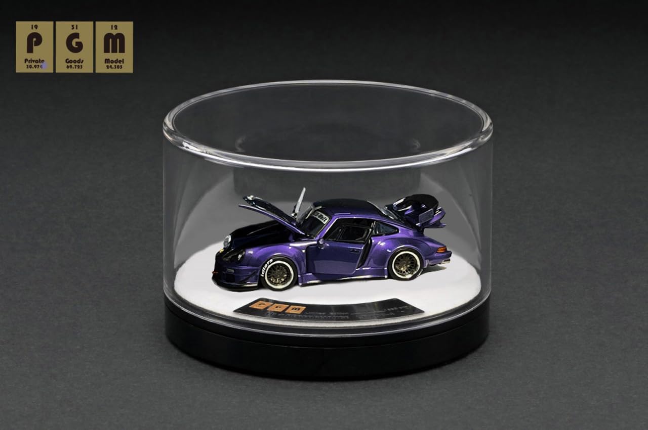 Amazon | PGM 1/64 RWB 930 Violet Purple - Rotating display (回転
