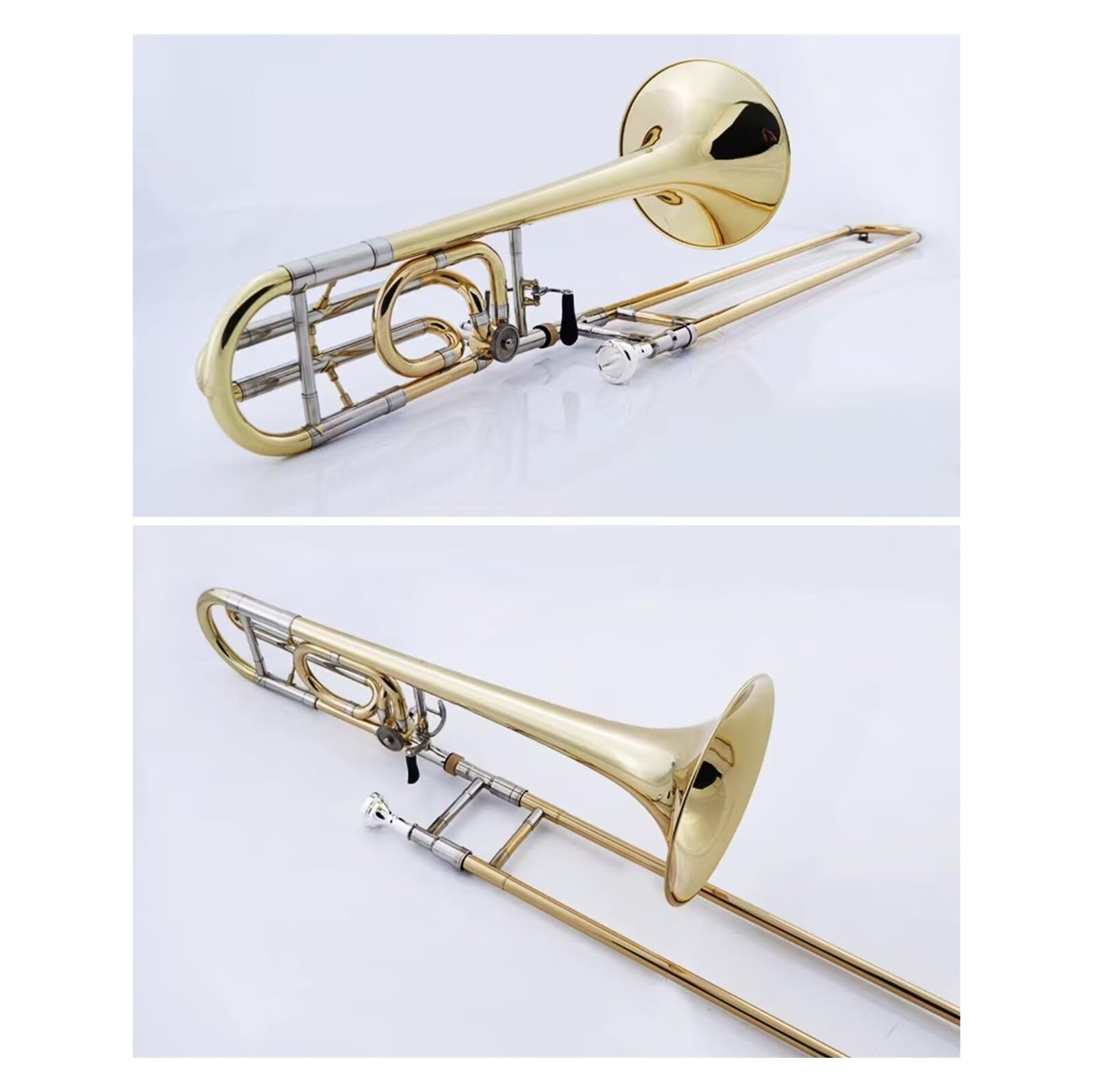 Puzon Puzon tenorowy B dur profesjonalny instrument odpowiedni dla początkujących