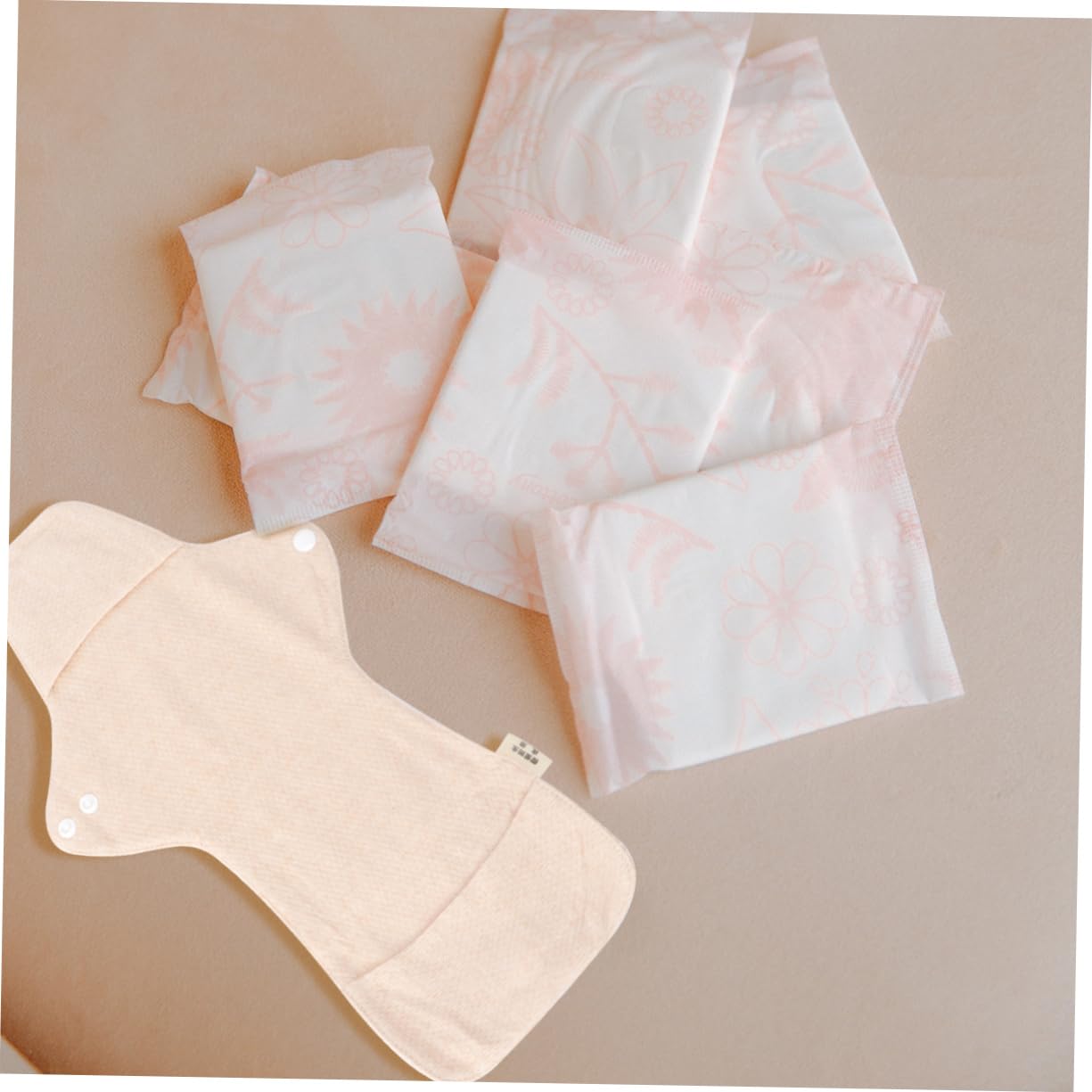 FOMIYES 3 Set Di Assorbenti Riutilizzabili Per Il Ciclo Mestruale Assorbenti Forti Lavabili Comodi E Portatili Per Luso Durante Il Ciclo 2 Pezzi*3