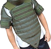 Vista 6 de Evike Airsoft - Matrix MOLLE S.D.E.U. Chaleco táctico de alta velocidad Airsoft (Color: Bronceado)