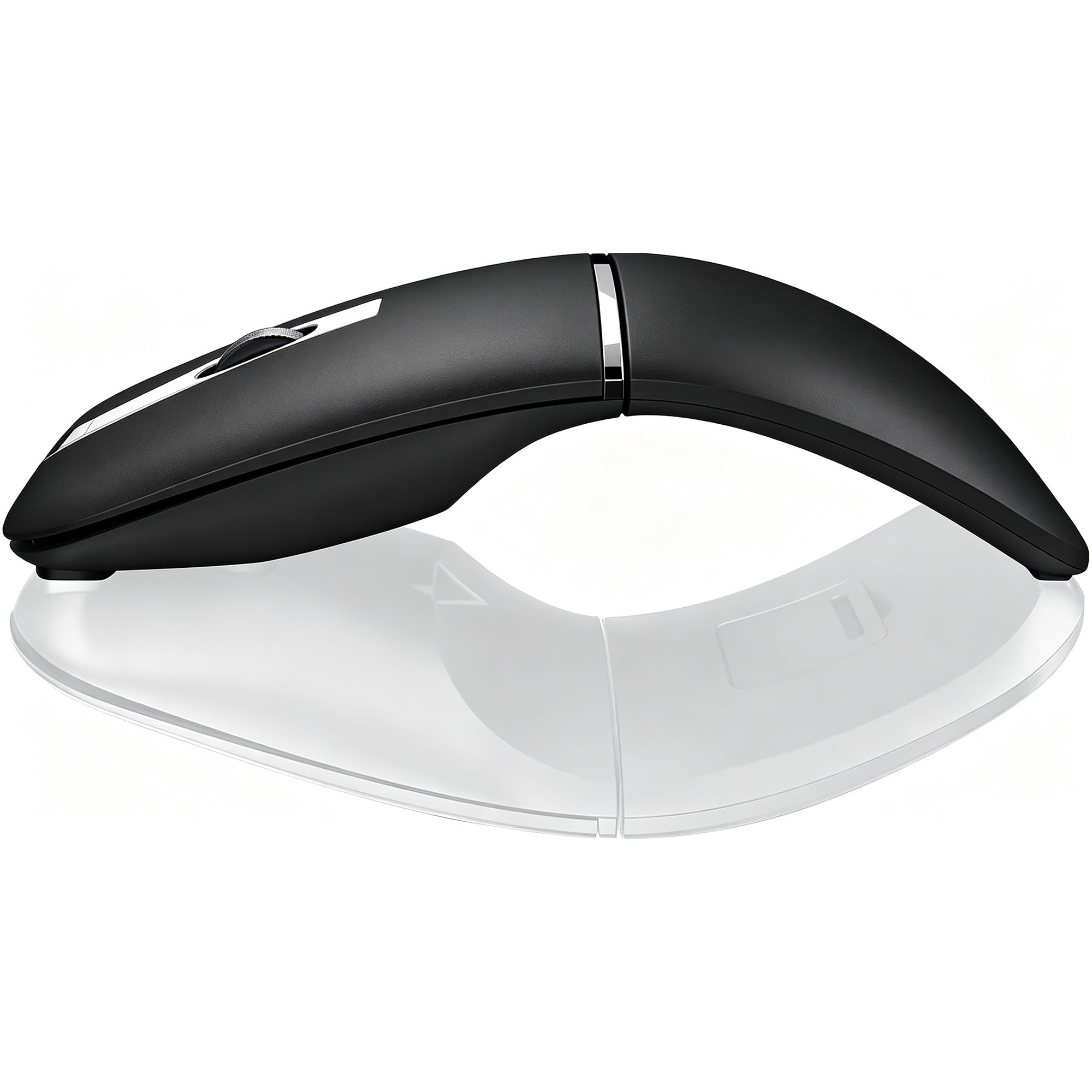 Photo 1 of WUDEMWWFE Bluetooth Arc Travel Mouse - Dual Mode (BT/USB), Rechargeable