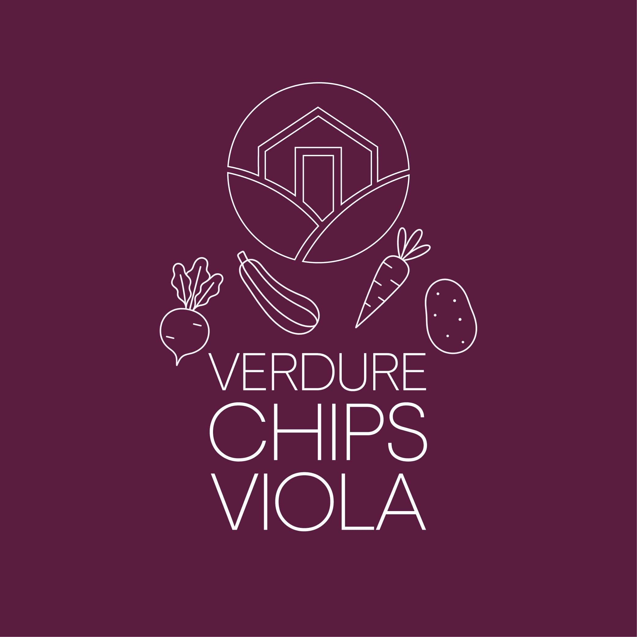 VERDURE CHIPS VIOLA | Snack di Verdure Croccanti con ravanello verde, patata dolce, zucca, taro, carota, fagiolini, barbabietola rossa e patata viola, Snack Vegetale senza Coloranti (500g)
