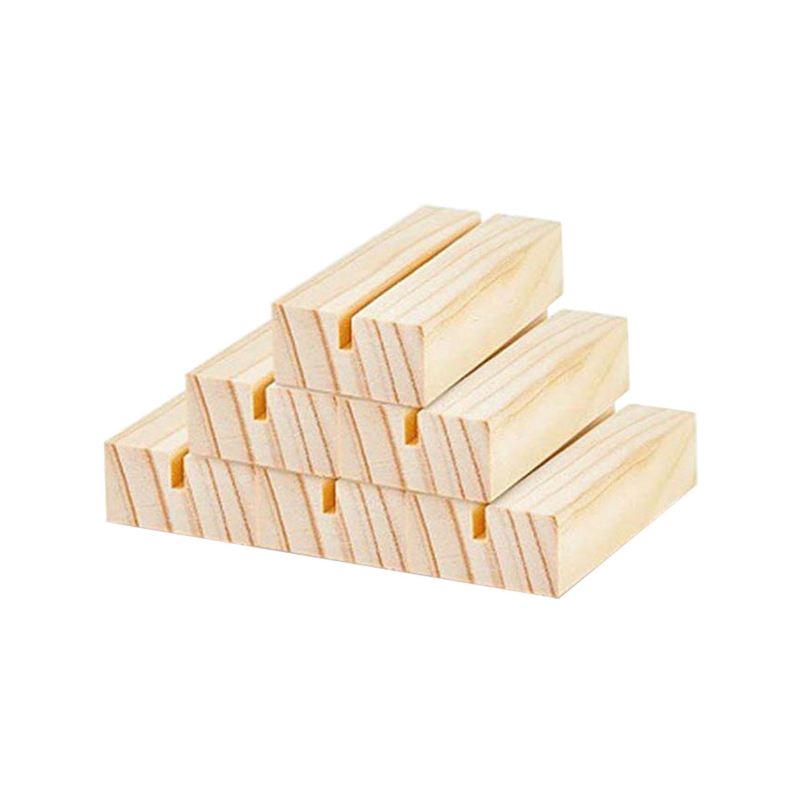 SM SunniMix 6 Pack Wreath Support Base for Arrangements, Wood Color