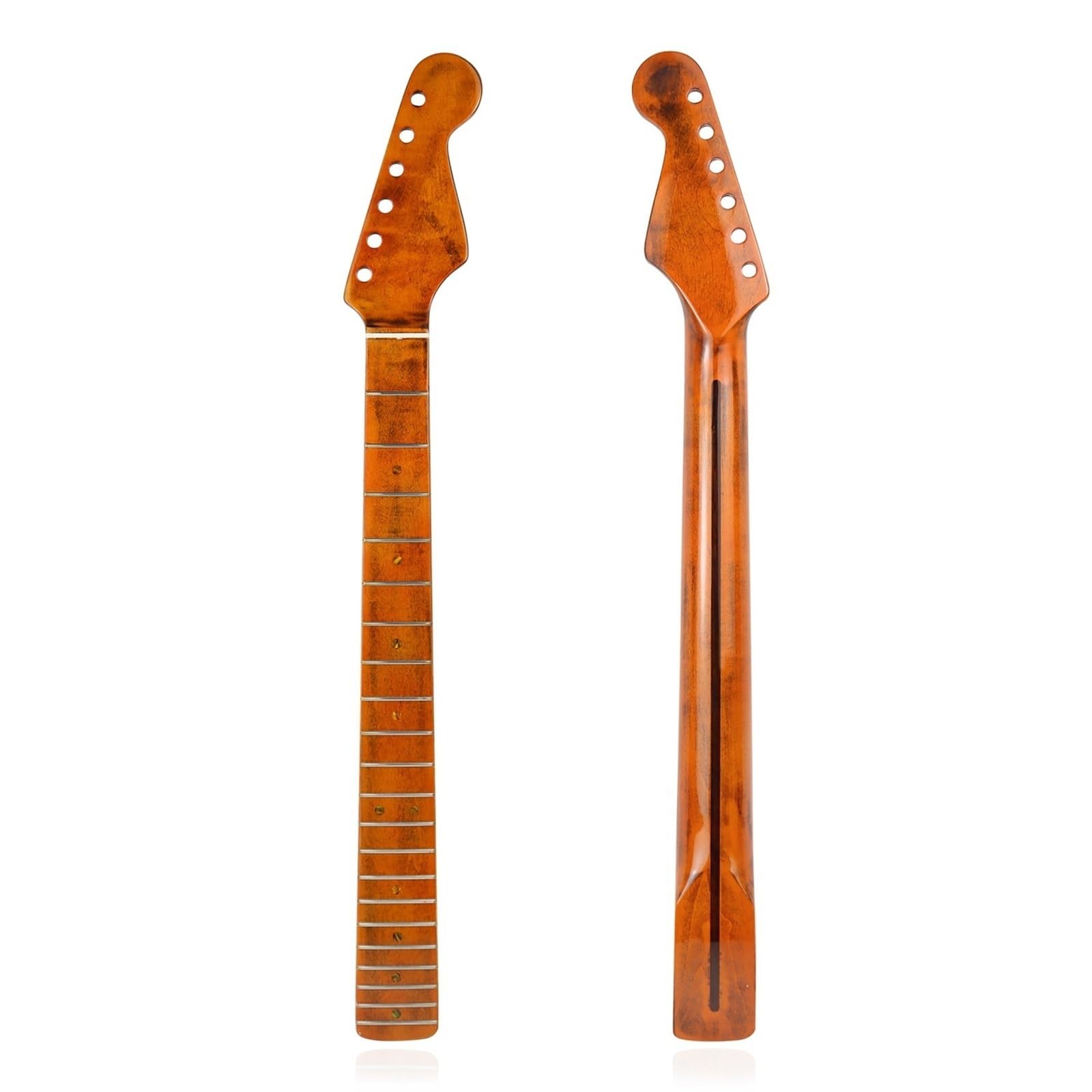 Gitara Elektryczna Z Gryfem 21/22 Progowym I Płytą Rezonansową Z Klonu Samodzielne Doświadczenie Montażu(21fret)