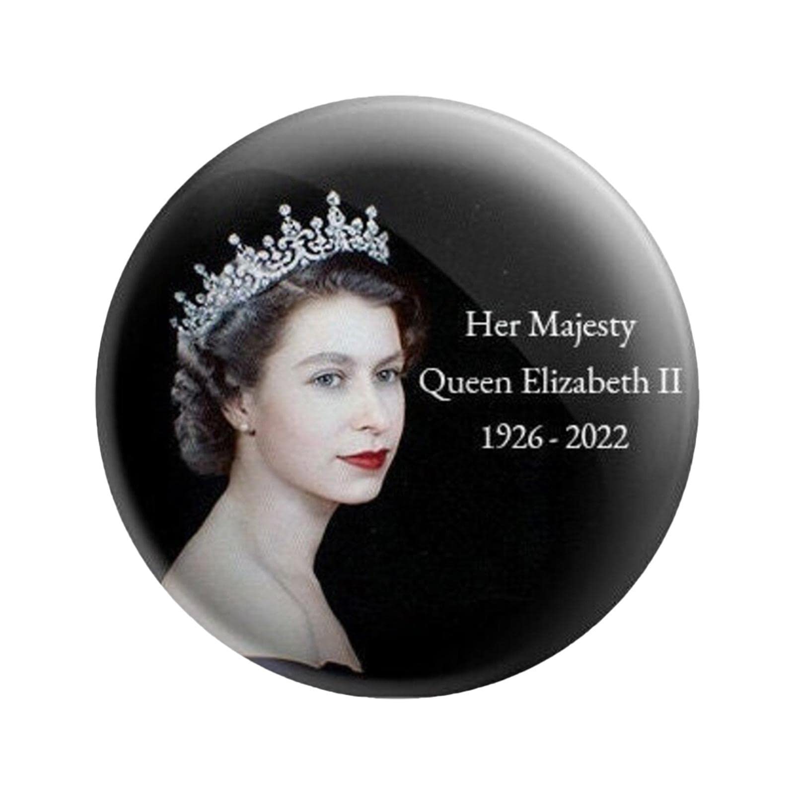 UK 1926-2022 The Queens Platinum Jubilee Elizabeth Pin Badge Brooch