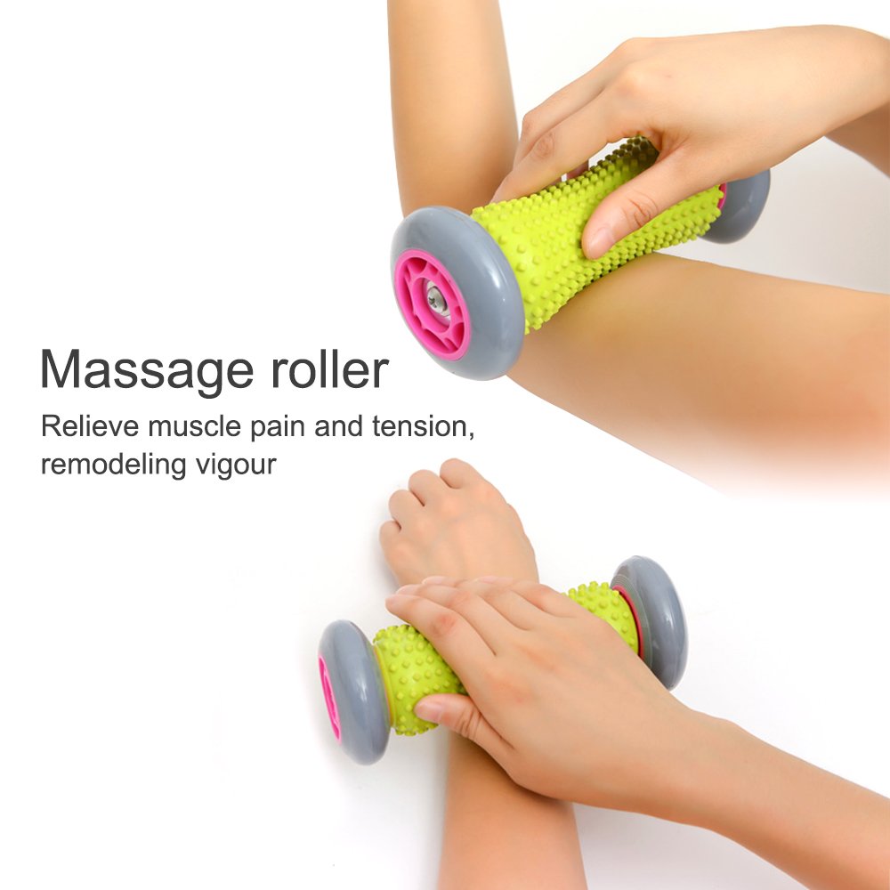 Rouleau de massage pour les talons – Soulagement portable des épines calcanéennes | Appareil de soulagement des contractures, outil de libération des points de déclenchement, rouleau de force et d'équ